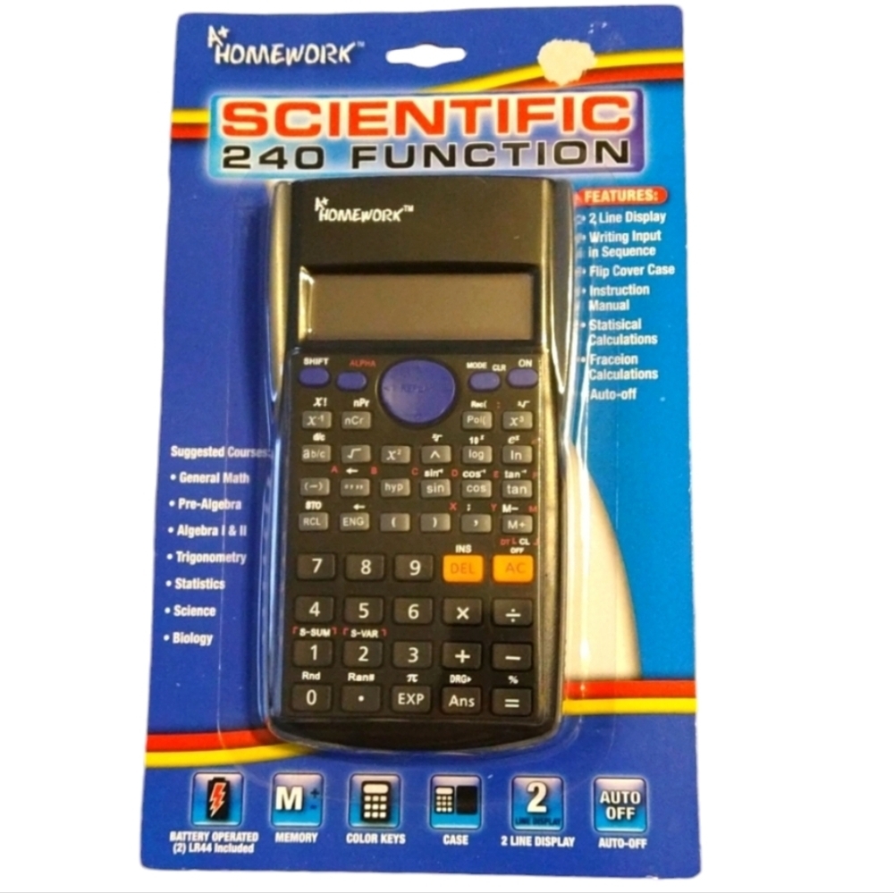 2/$20 NW Scientific calculator 240 function
